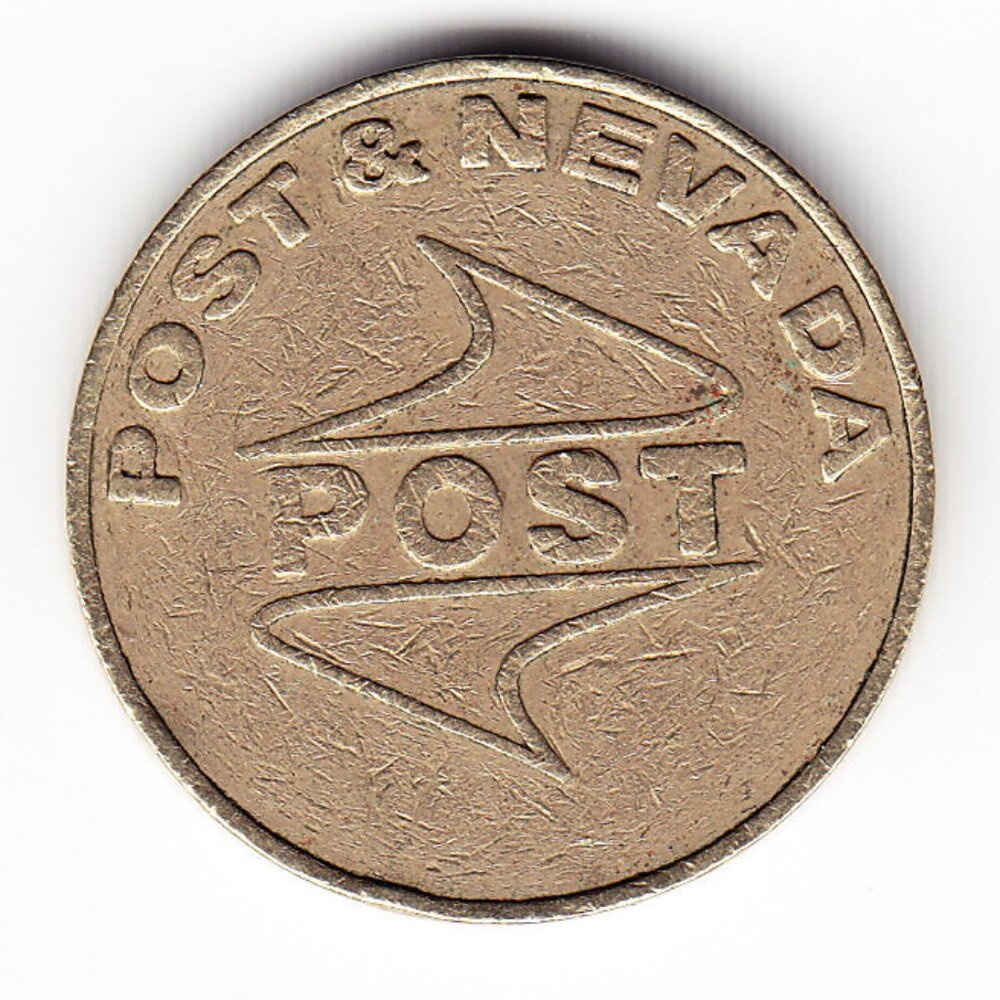 Russia Post & Nevada Gaming Token (b41)